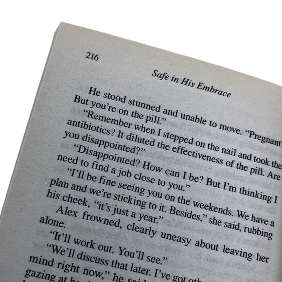 Safe In His Embrace By Candice Poarch 2010 Paperback Romance Novel Kimani Press - Picture 4 of 12